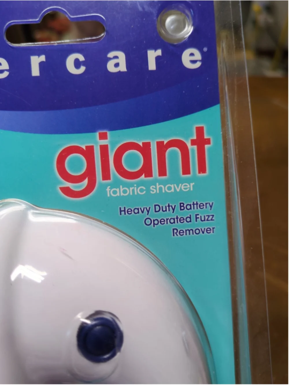 Evercare Fabric Shaver Large Giant Fuzz Lint Remover Safe Trim Battery Operated